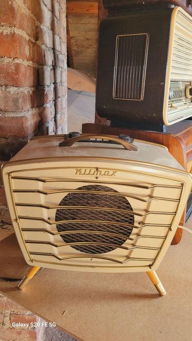 Стара винтидж декоративна немка ел. печка Klimax 1950г