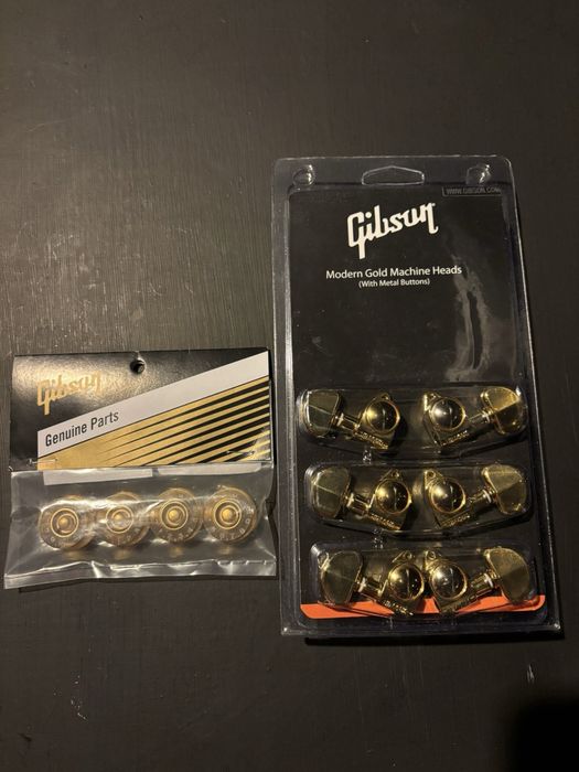 Gibson Knobs &  Grover machine heads / Gold