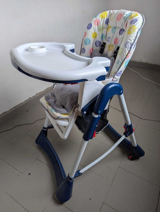 Scaun de masă Mappy, reglabil, copii vârsta cuprinsă  6 și 36 de luni