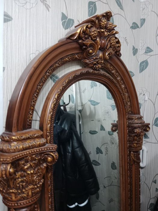 Зеркало большое из дерева основа