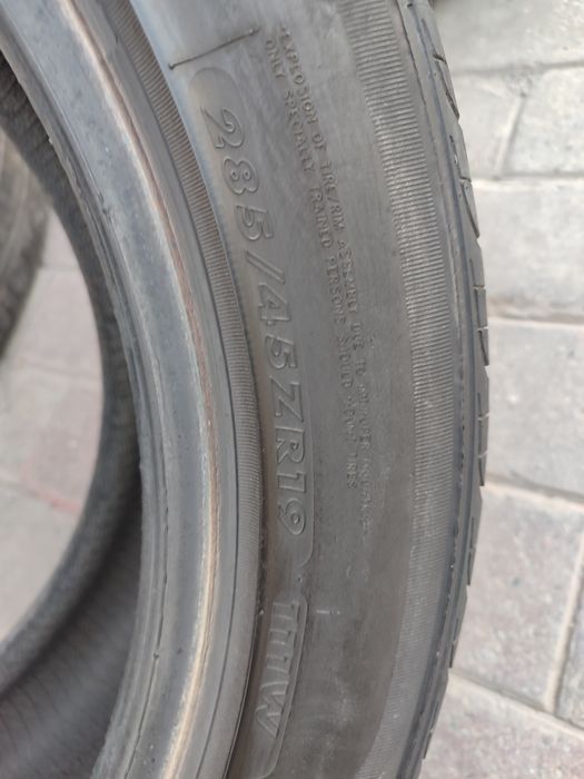Летняя резина 285/45R19(1шт)
