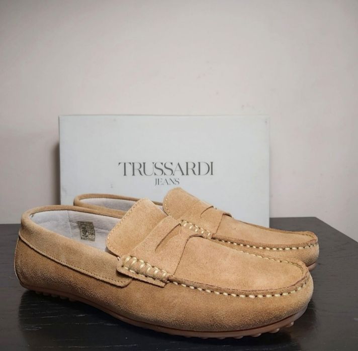 Mocasini pantofi din piele naturală, by Jasper Conran, marimea 42.