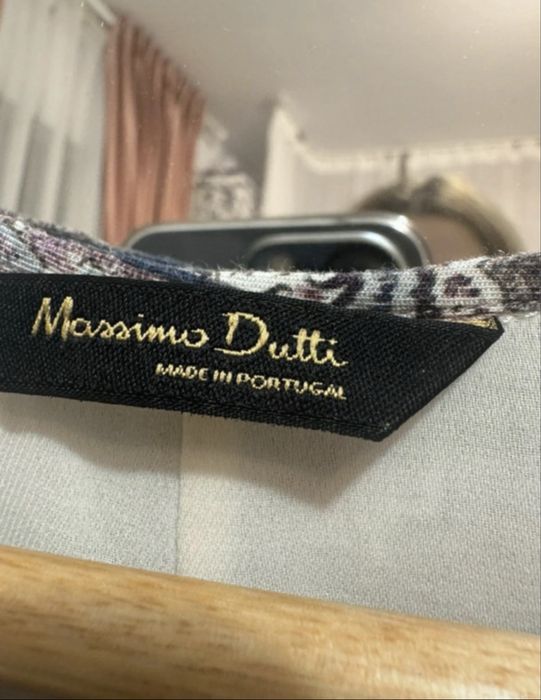 Rochie colorată scurtă model paisley Massimo Dutti mărimea 36 S