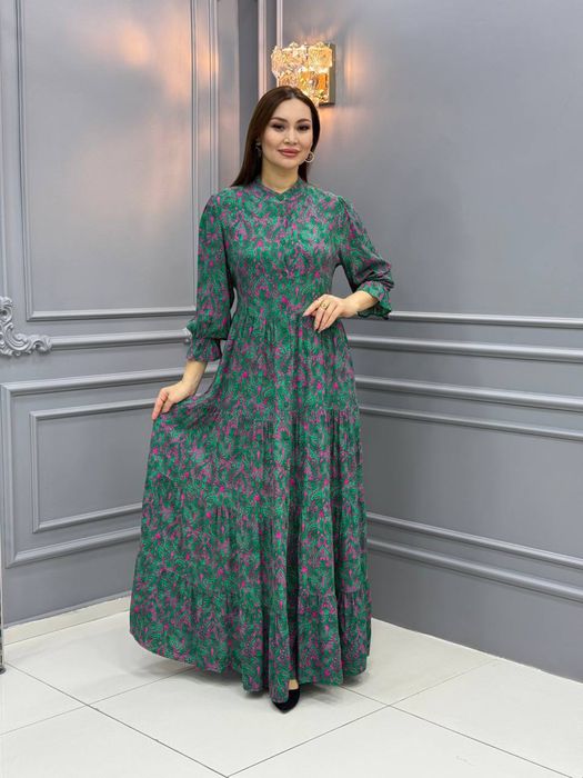 Платье из штапеля