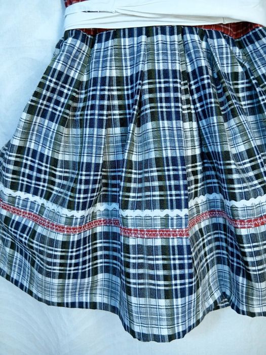 Dirndl fetițe 7-8 ani Nr 128-134cm Sarafan tirolez Rochie bavareza sas