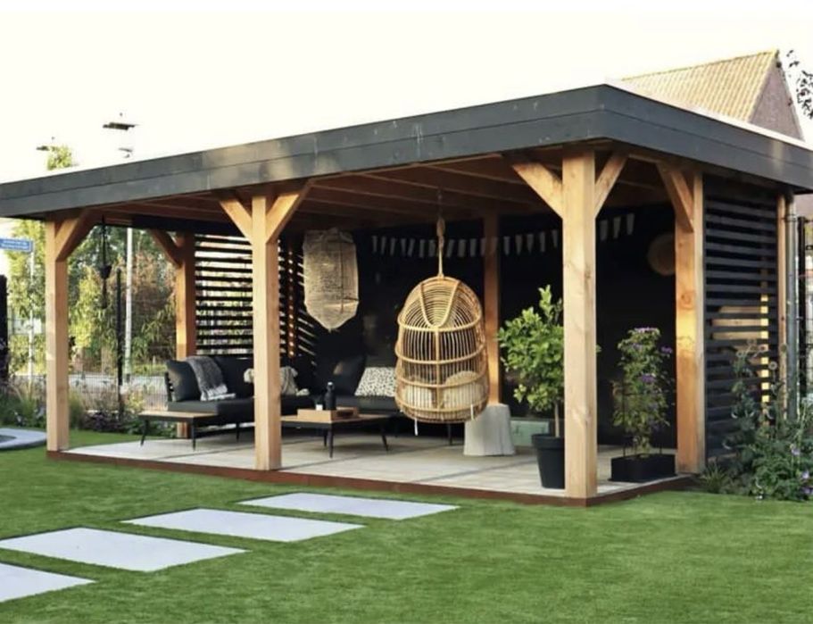 Foisoare din lemn de gradina