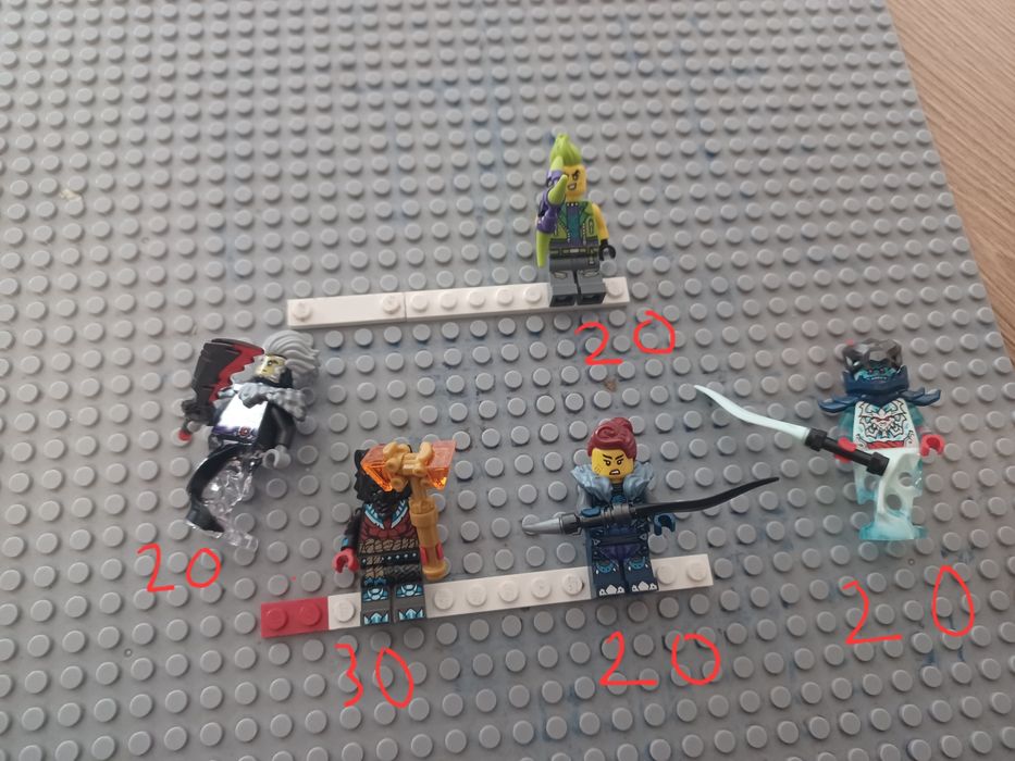 Minifigurine lego ninjago