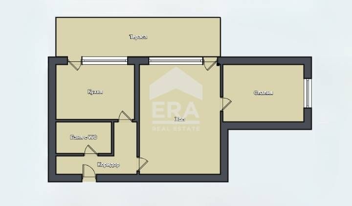 Двустаен среден апартамент с панорама към Варненското езеро и югозапад