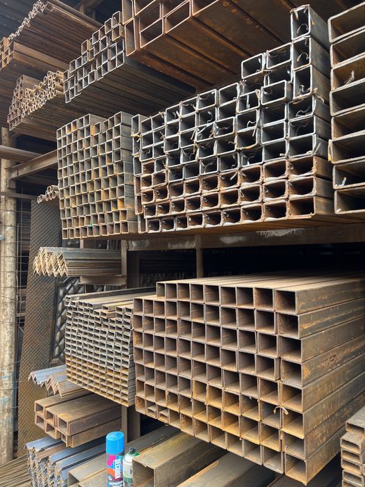 Профтрубы, Квадратные трубы, кругляк, пруд, профнастил, Шифер, черепиц