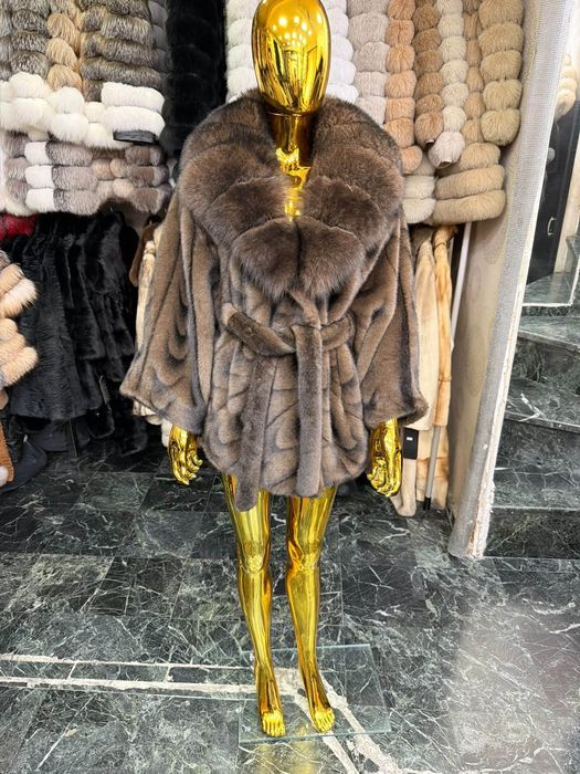 Haină de blană naturală