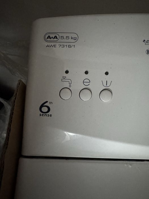 Mașină de spălat Whirlpool AWE 7316/1 – Încărcare verticală, 5.5 kg, 6th Sense
