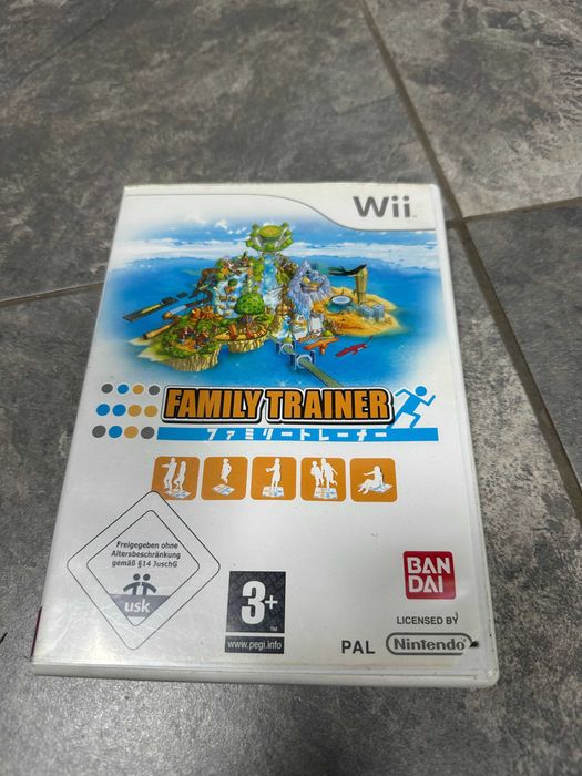 Nintendo Wii  Dance Mat килим + играта Family Trainer