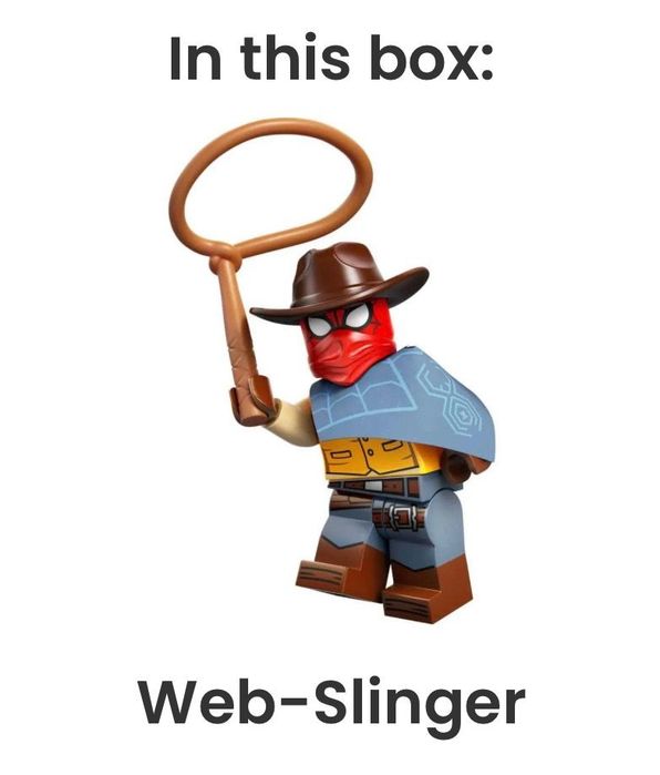 LEGO  minifigurina Spiderman across the Spiderverse Web-Slinger