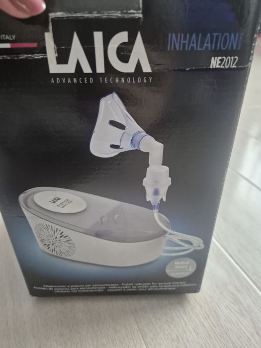 Aparat aerosoli Laica NE2012 (nebulizator) – foarte bun, complet