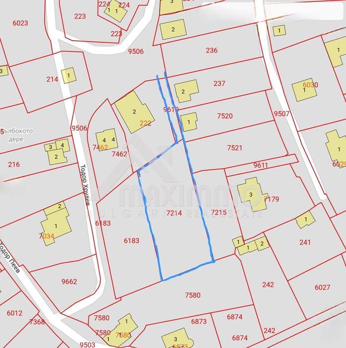 Продава се Парцел в Варна, м-т Траката - 1080 кв.м за 85 €/кв.м - Снимка #1