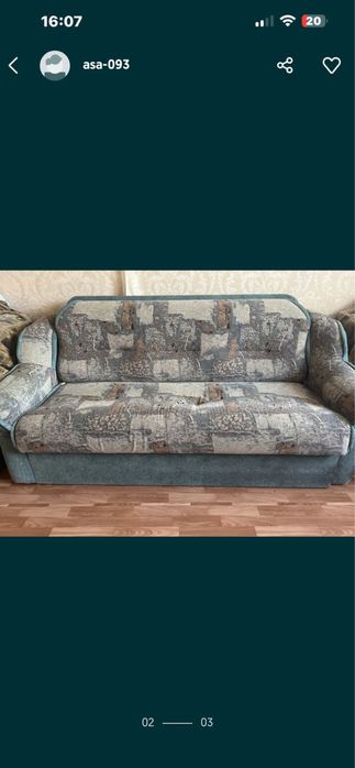 Продам диван для гостинной