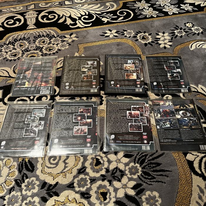 8 игр для ПК на DVD