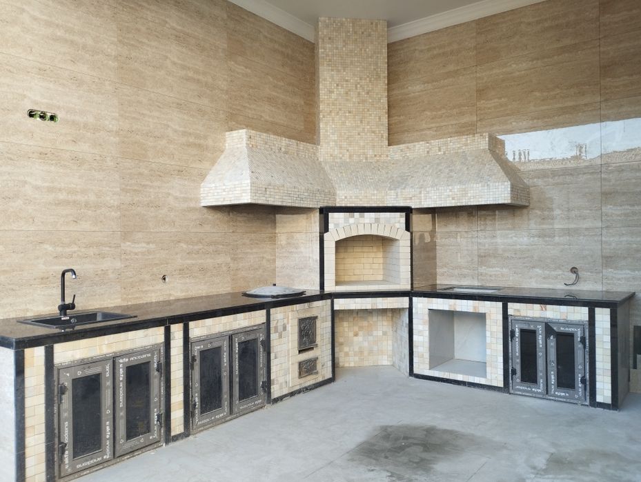 Летние кухни барбекю