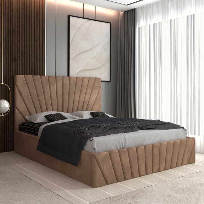 Pat tapițat Okafor, toate dimensiunile disponibile si toate culorile