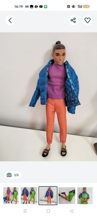 Păpuși Barbie Ken articulati mtm