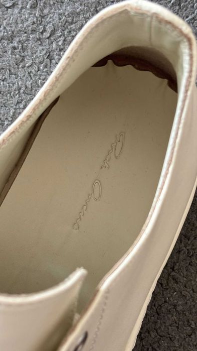 Rick Owens Ramones 44 Milk White low