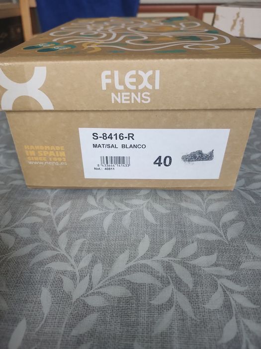 Боси обувки Flexi Nens Blanco