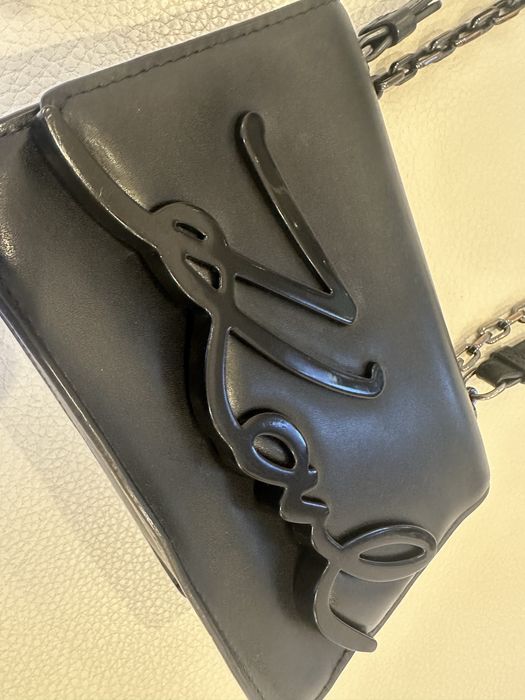 Дамска малка чанта Karl Lagerfeld черна