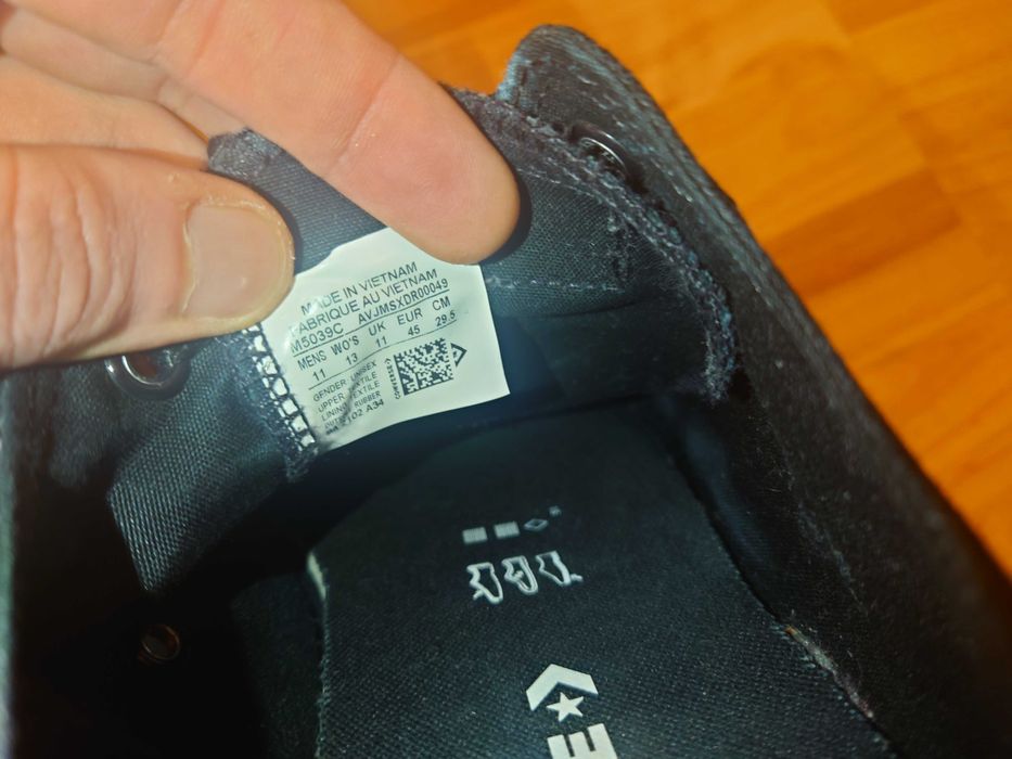 Pantofi Converse Negri 45