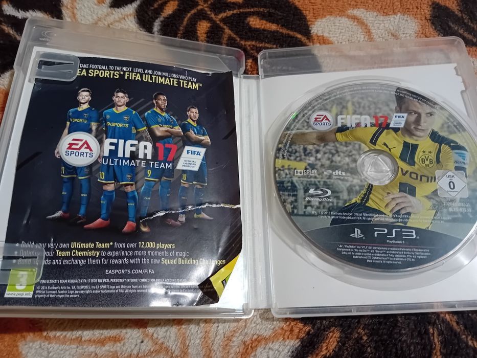 Продавам игра фифа 17 за ps3