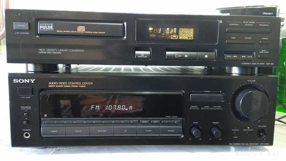 Уредба Sony ресийвър сд плеър усилвател тунер сони receiver cd player