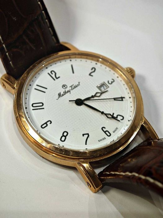 Нов швейцарски часовник Mathey-Tissot City (Sapphire/Swiss Made)