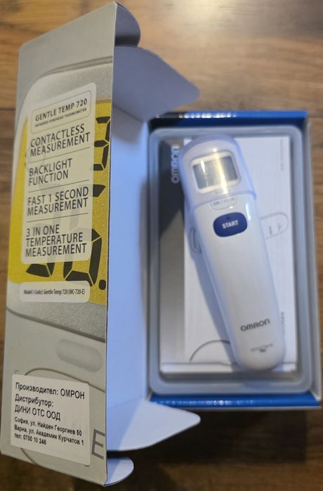 Omron gentle temp 720 термометър