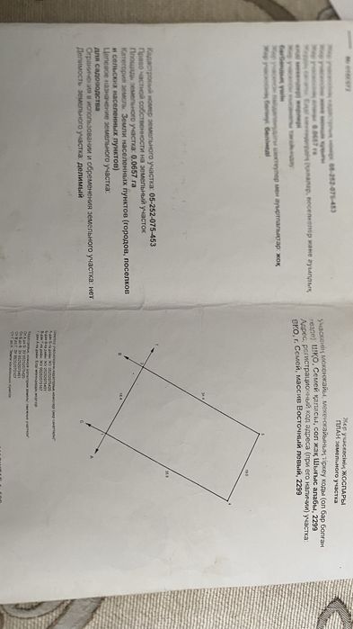 Продам участок  6 сотых