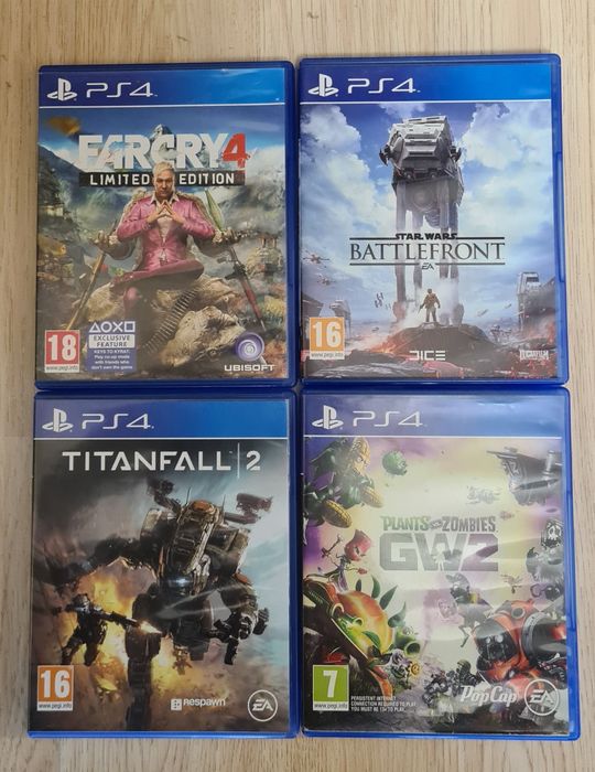 Игри за PS4-,TITANFALL 2,Far cry 4,Srar wars Battlefront