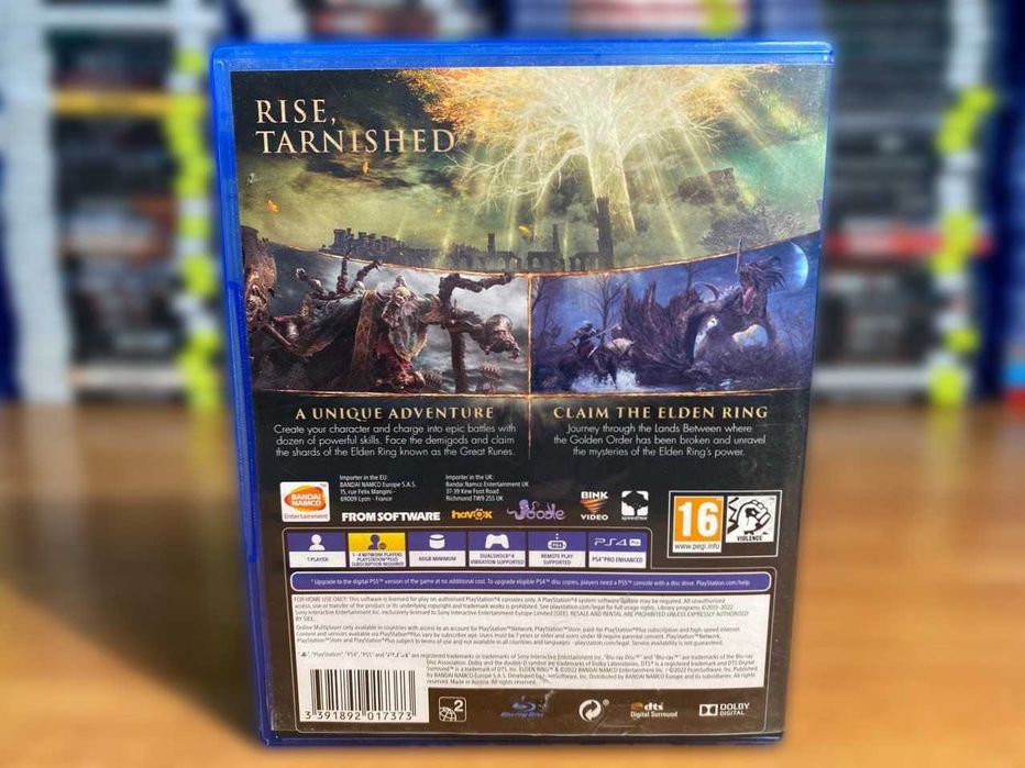 Elden Ring PS4/PS5 Пс4 Большой Выбор Дисков