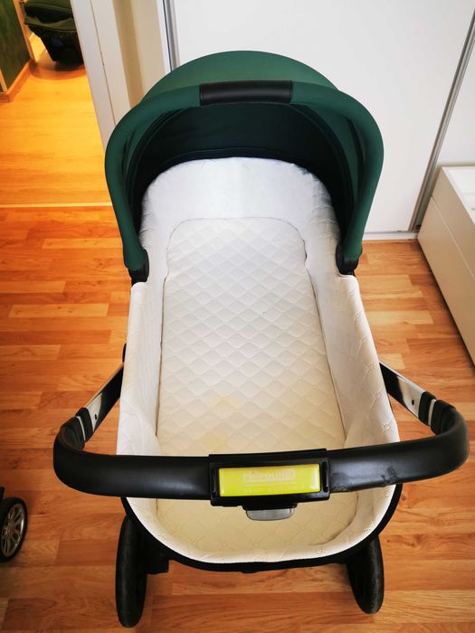 Бебешка количка 3 в 1 Chipolino Elite neon edition