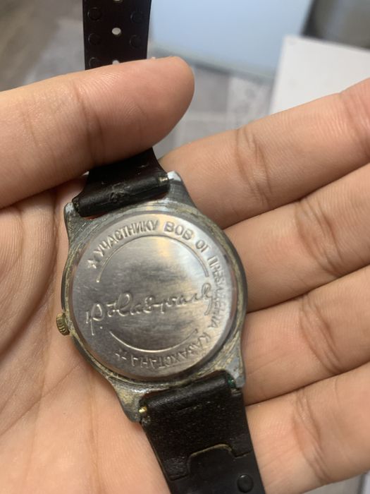 Часы с автографом назарбаева