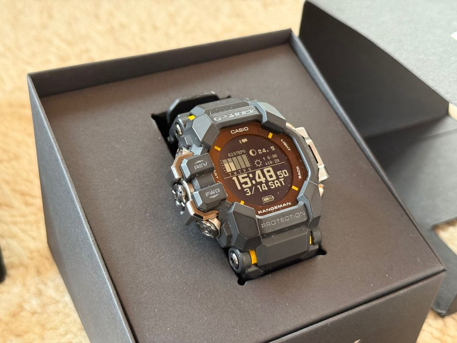Като Нов Casio G-Shock Rangeman GPS Solar GPR-H1000-1E