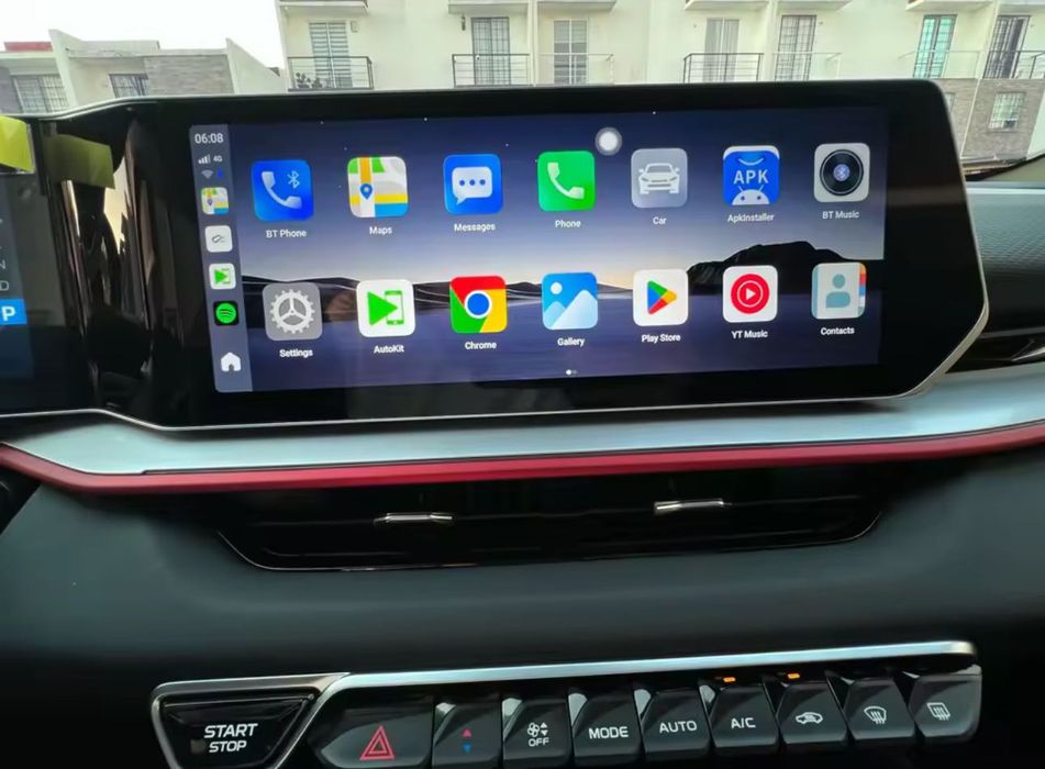 CarLinKit TV– Телевизия, YouTube,безжичен CarPlay/AndroidAuto– 8+128GB