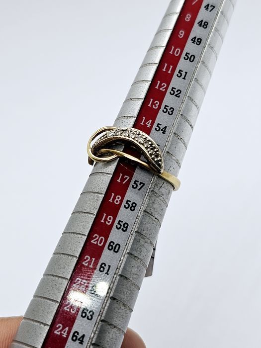 Vand inel dama din aur 14 k 2.2 g cod 166