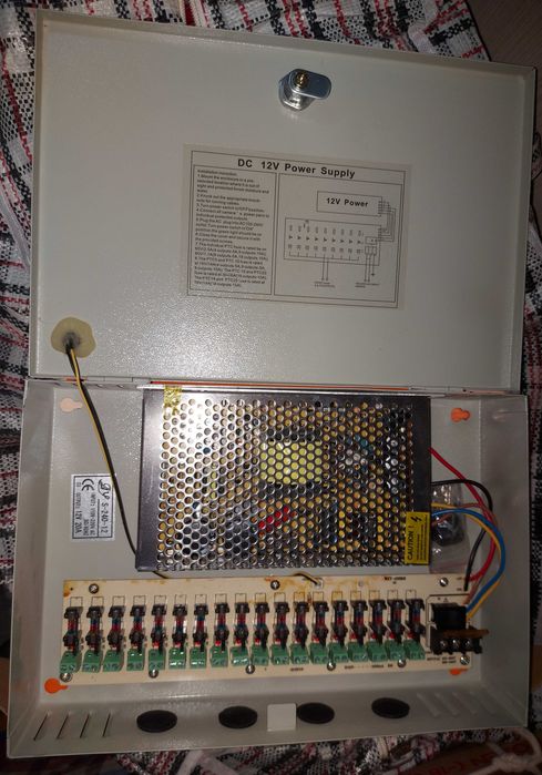 Блок питания 12В 20А Ящик