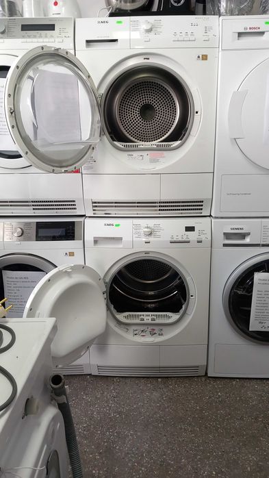 Uscatoare AEG cu pompă de caldura. Oferim garanție