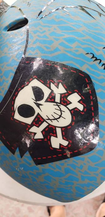 Каска за момче 5 , 6 годишни размер S, марка разкул , със забележки