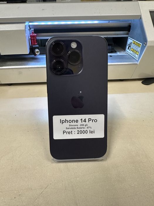 Iphone 14 pro / 256 gb / 96% baterie / garantie / Impecabil ca Nou