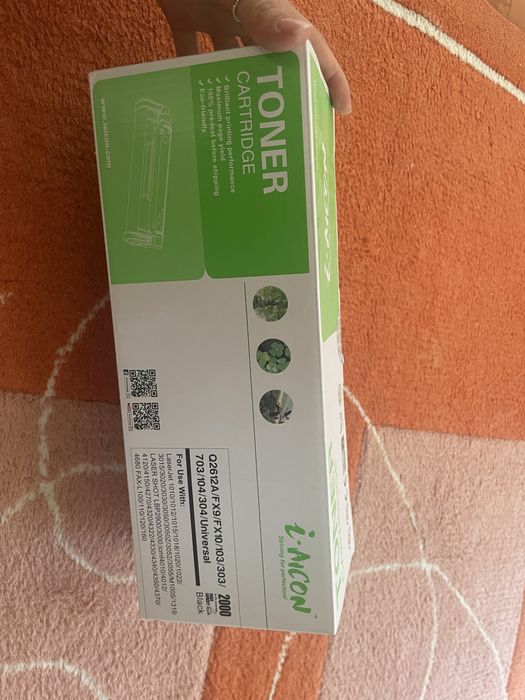 Vand toner cartridge