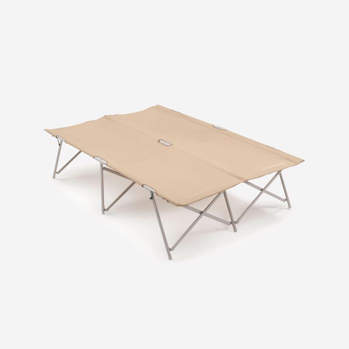 Pat dublu Camping Second 131 cm 2 - produs resigilat Decathlon