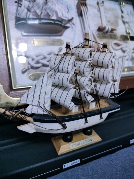 Tablou marinaresc 3D cu corăbii și Noduri