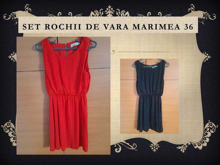 Set de doua rochii de vara marimea 36, firma Vintage Love