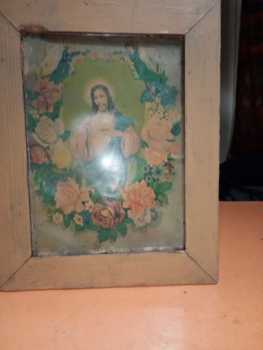 Lot de 4 tablouri religioase