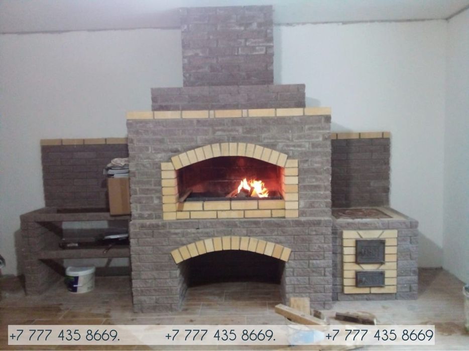 Печка казан мангал барбекю